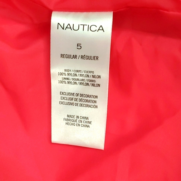 NWT Nautica Pink 5T Jacket - Picture 11 of 11